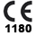 MARKERLITE warning light CE 1180 certificate